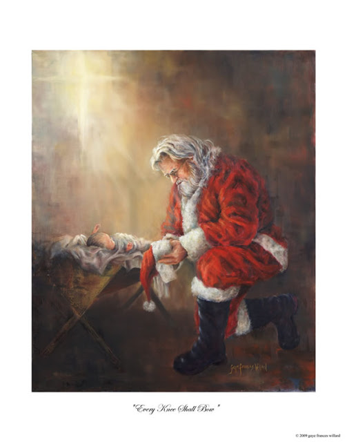 Santa-Kneeling-before-Christ